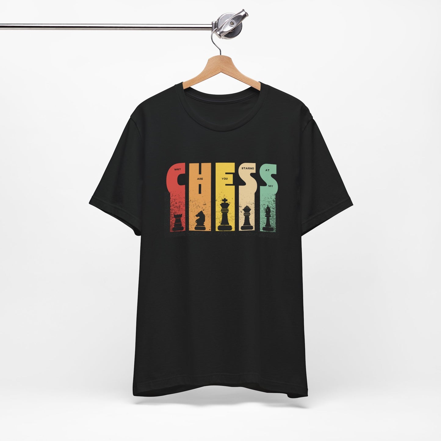 Why Are You Staring at My Chess - Unisex Softstyle T-Shirt