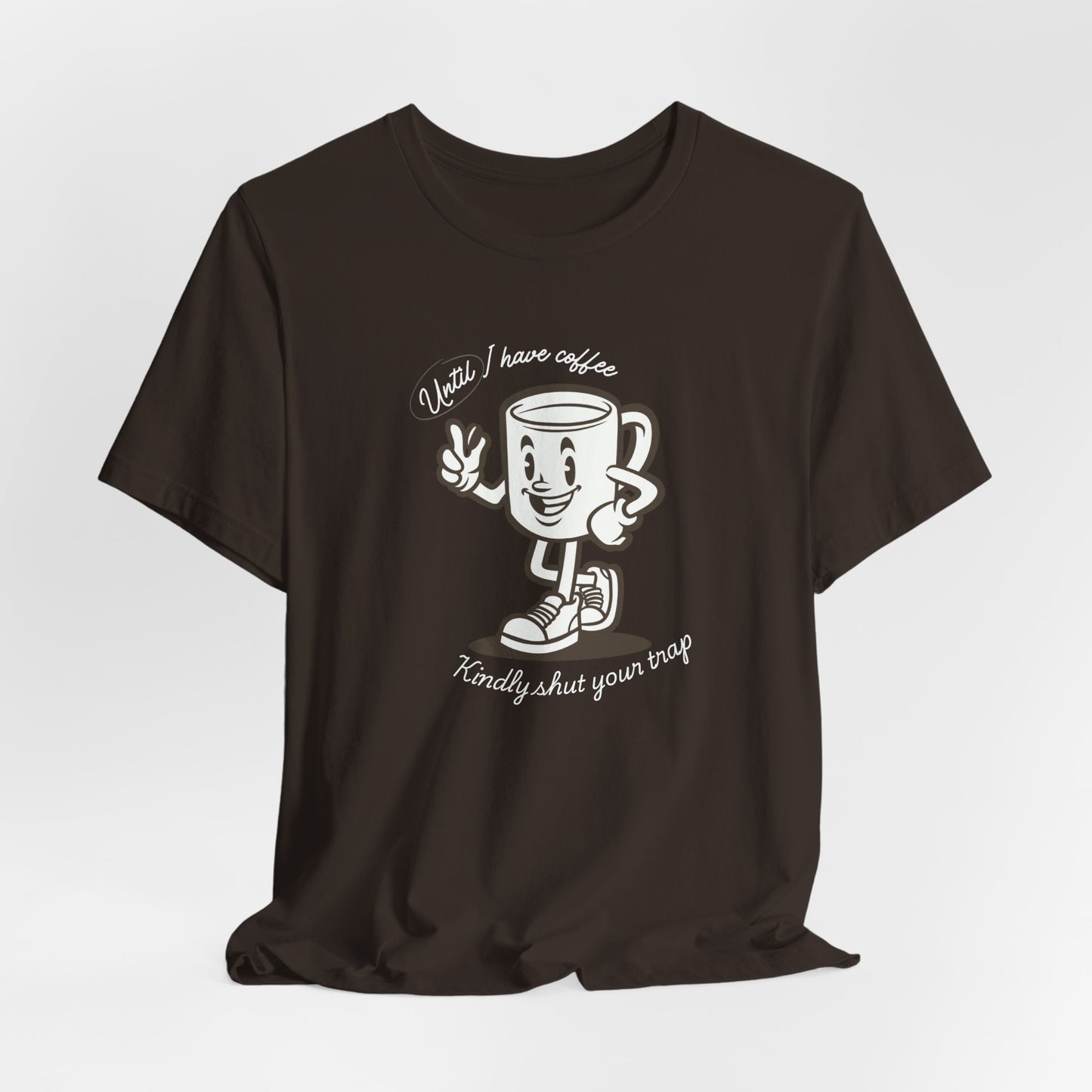 Coffee Shut Your Trap - Unisex Softstyle T-Shirt