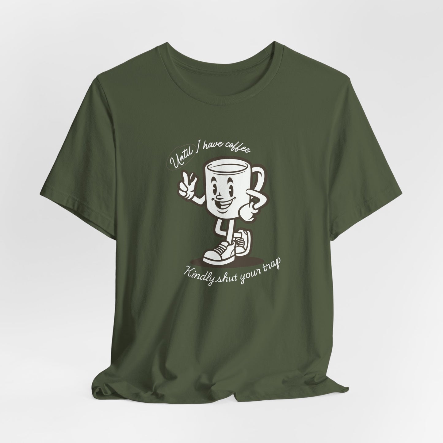 Coffee Shut Your Trap - Unisex Softstyle T-Shirt