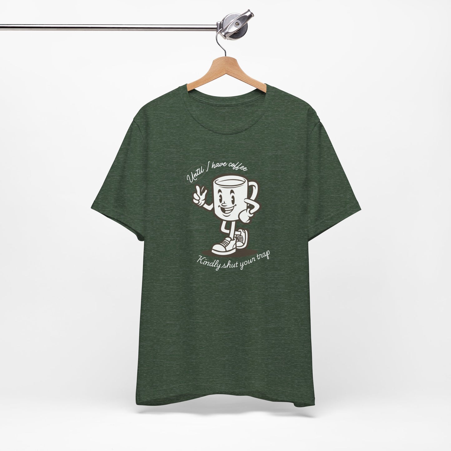 Coffee Shut Your Trap - Unisex Softstyle T-Shirt