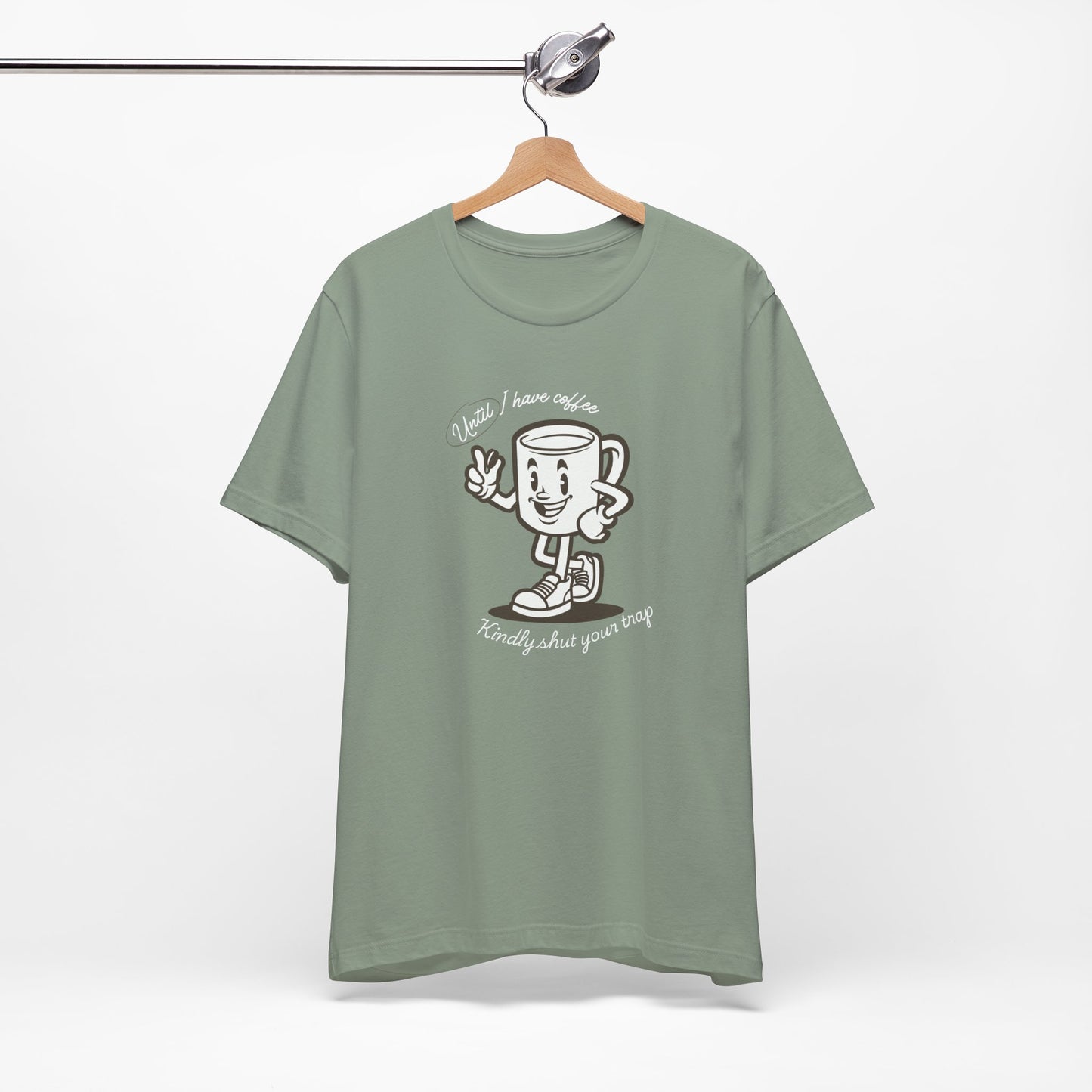 Coffee Shut Your Trap - Unisex Softstyle T-Shirt