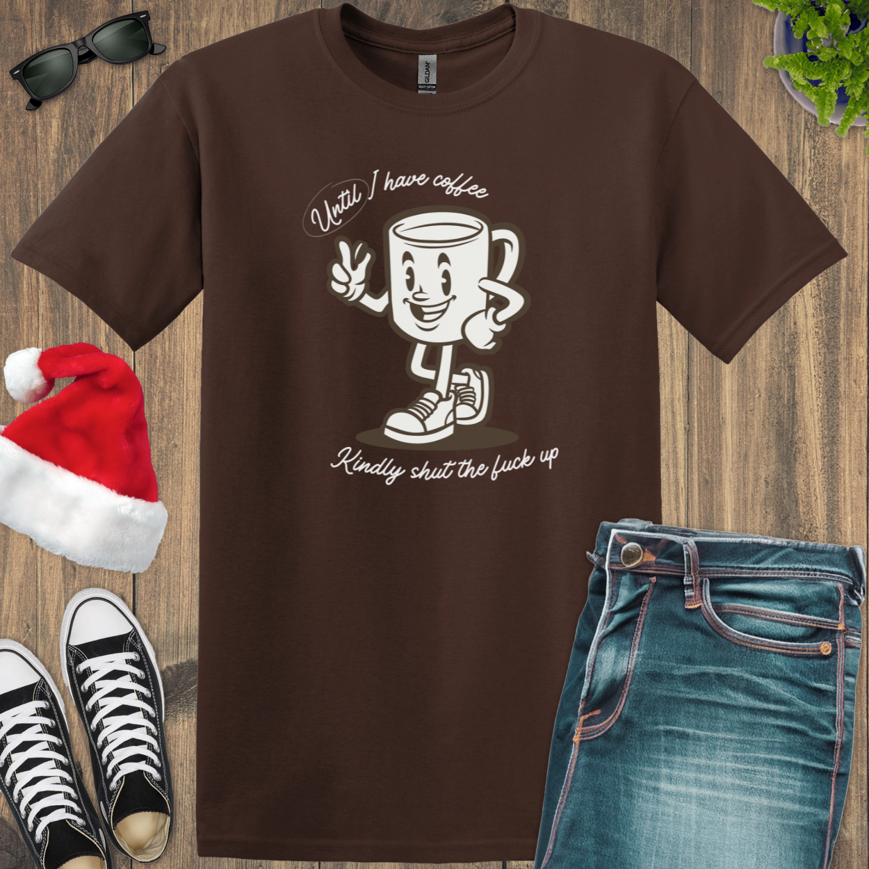 Coffee STFU - Unisex Softstyle T-Shirt