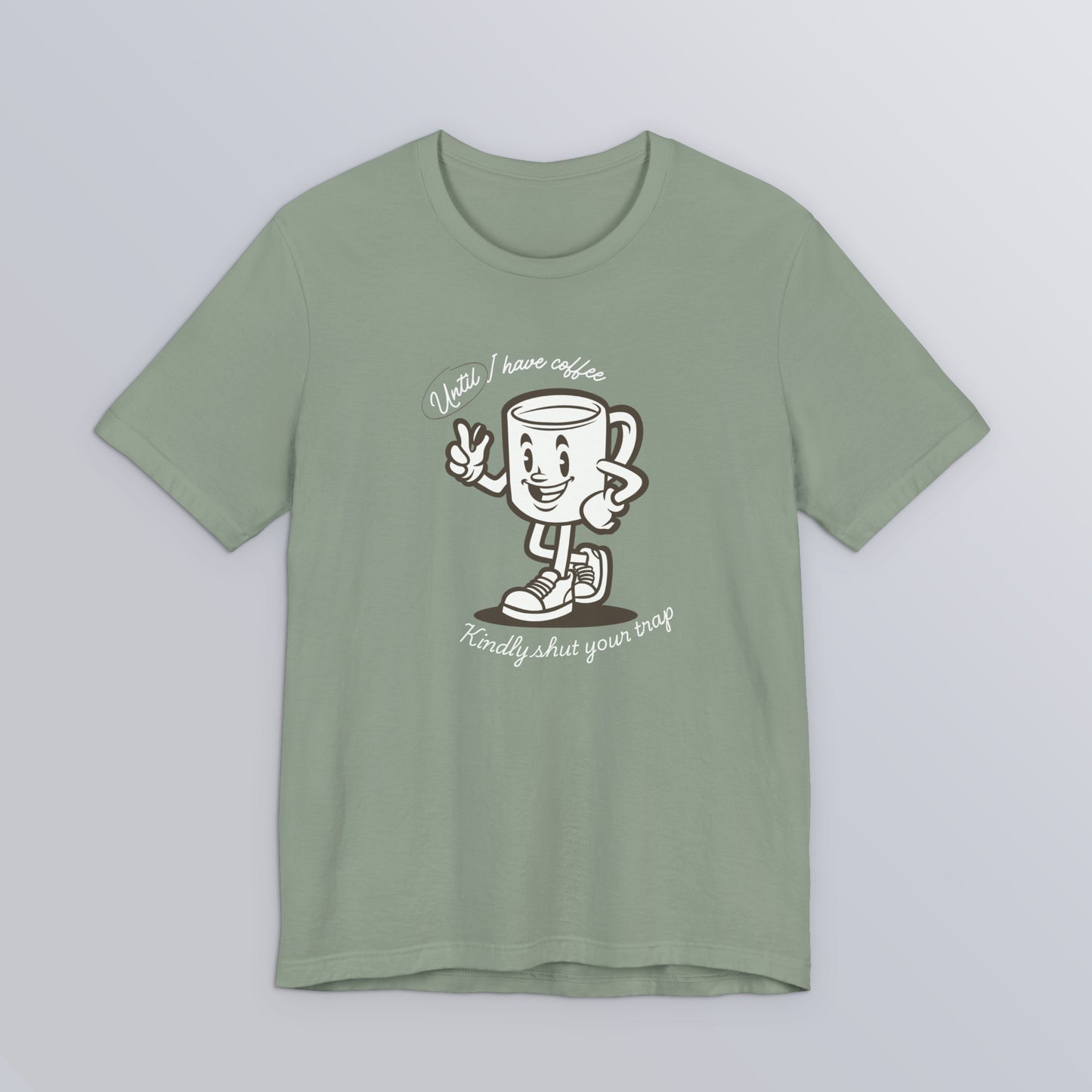Coffee Shut Your Trap - Unisex Softstyle T-Shirt