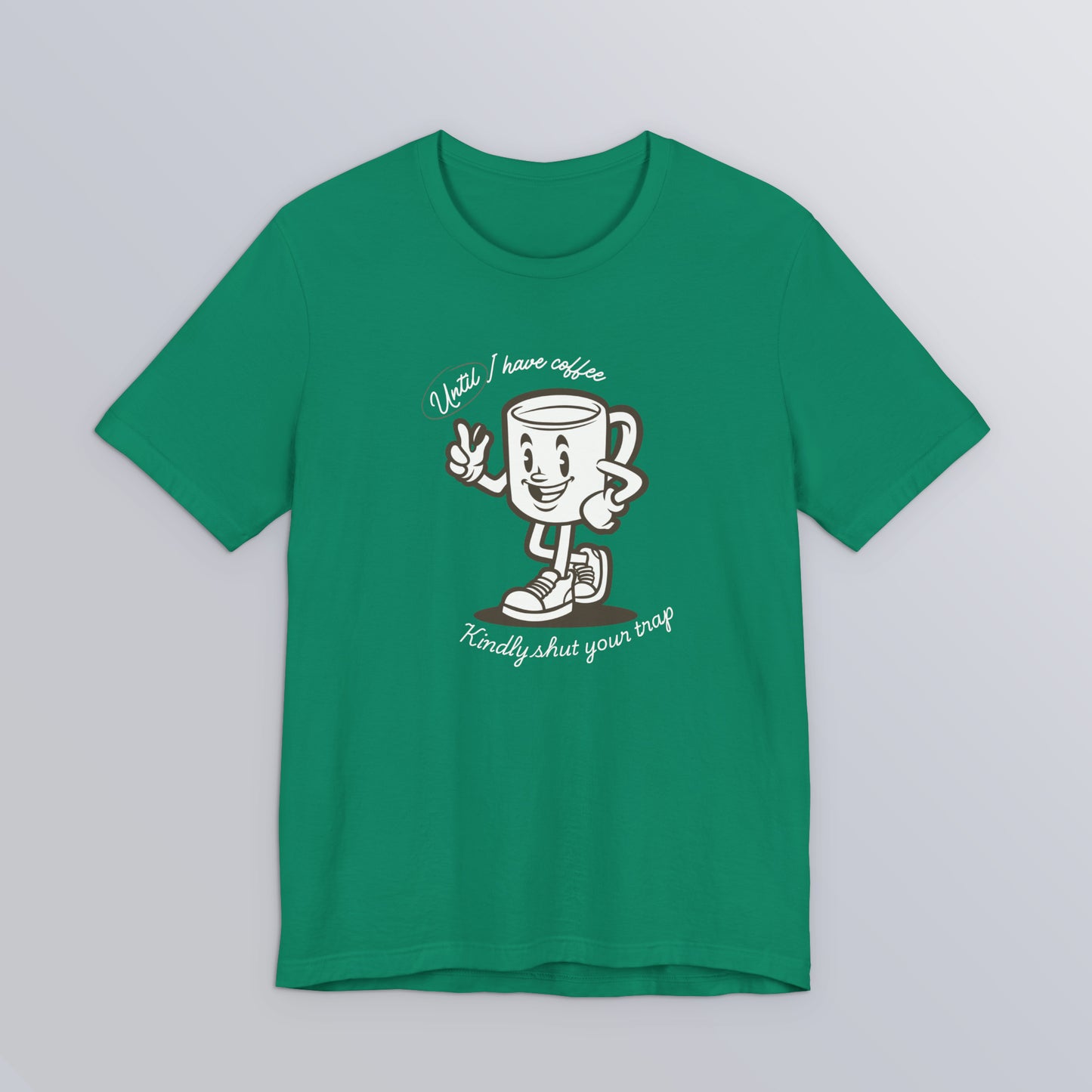 Coffee Shut Your Trap - Unisex Softstyle T-Shirt