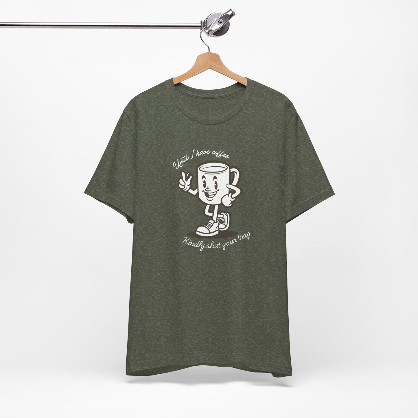 Coffee Shut Your Trap - Unisex Softstyle T-Shirt