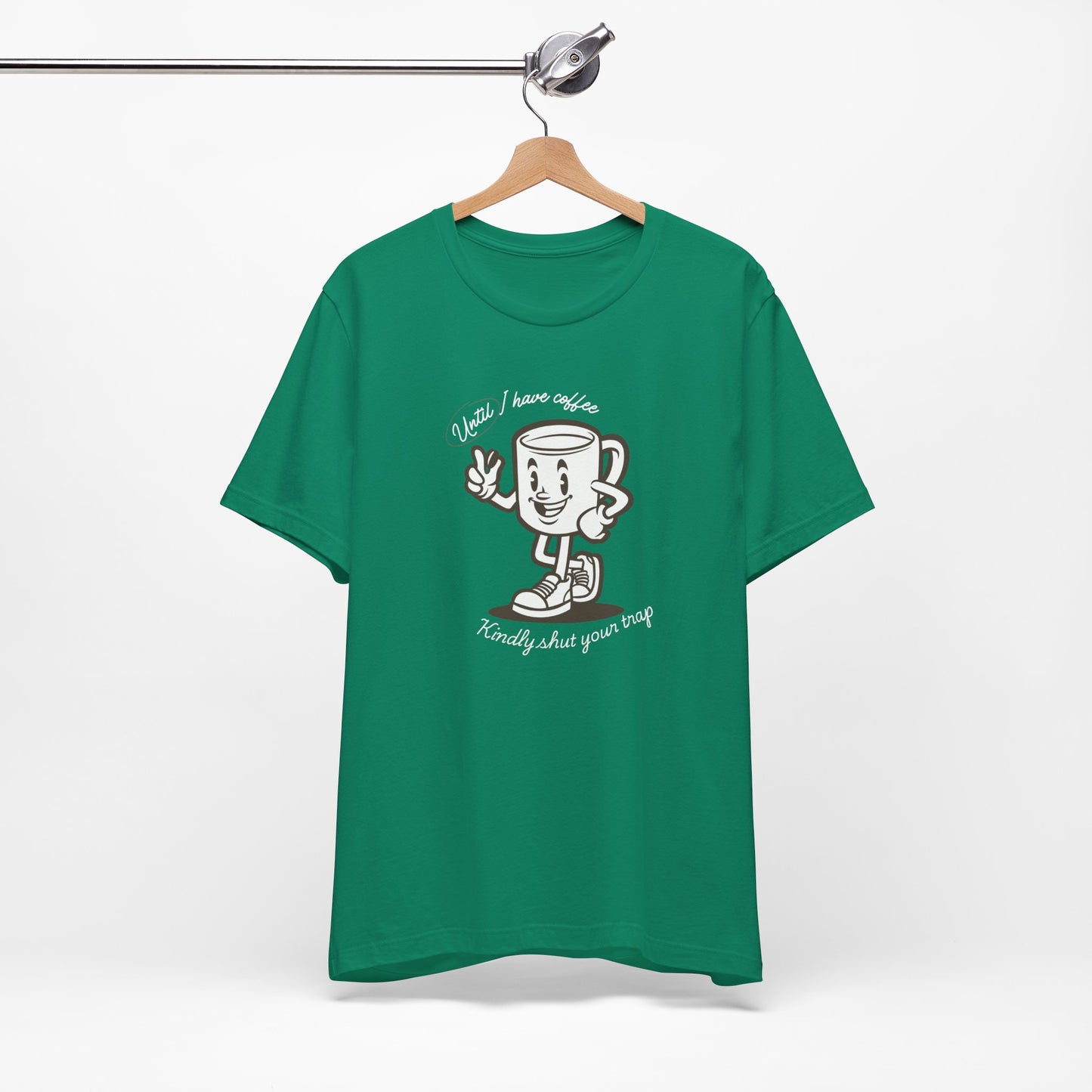 Coffee Shut Your Trap - Unisex Softstyle T-Shirt