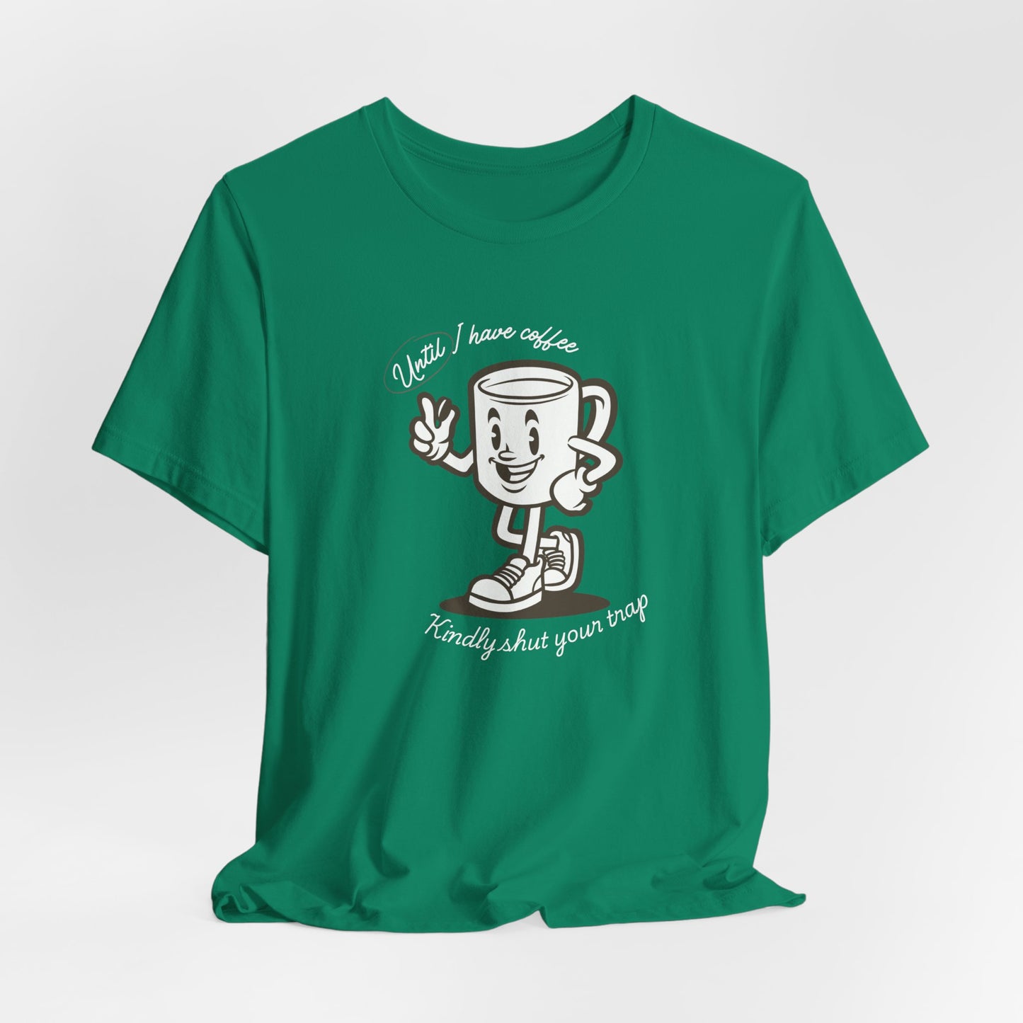 Coffee Shut Your Trap - Unisex Softstyle T-Shirt