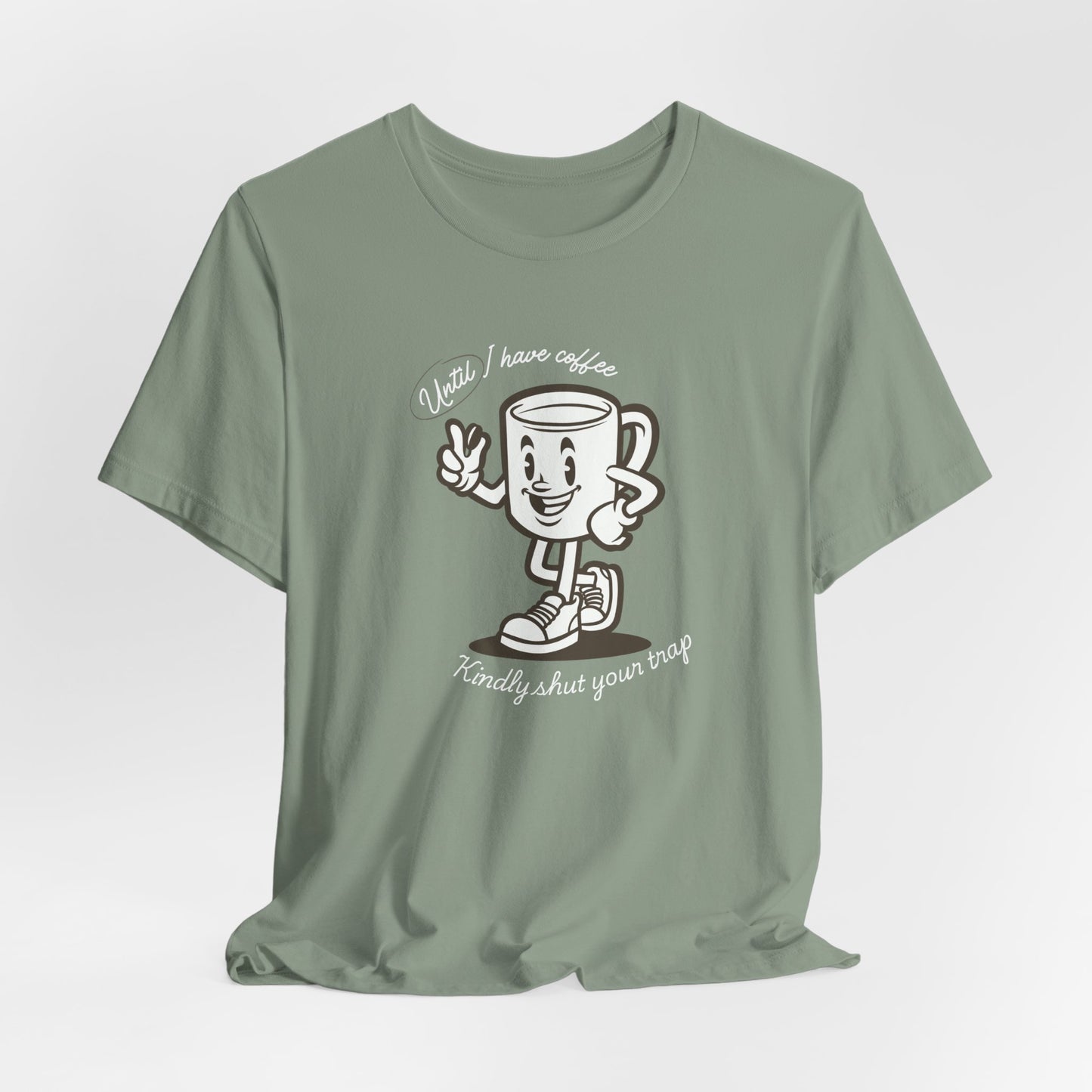 Coffee Shut Your Trap - Unisex Softstyle T-Shirt