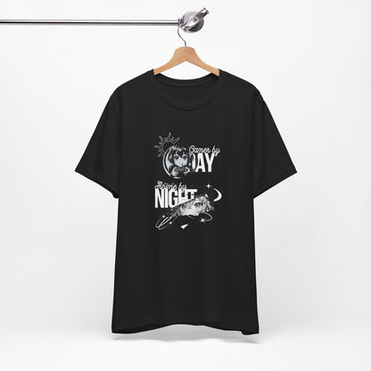 Gamer by Day Anime by Night - Unisex Softstyle T-Shirt