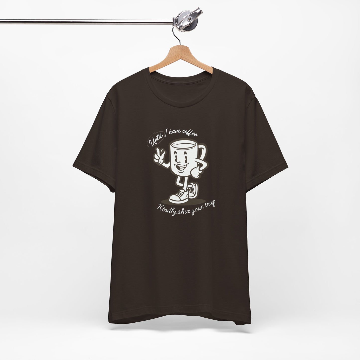 Coffee Shut Your Trap - Unisex Softstyle T-Shirt