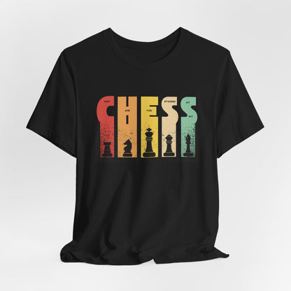 Why Are You Staring at My Chess - Unisex Softstyle T-Shirt